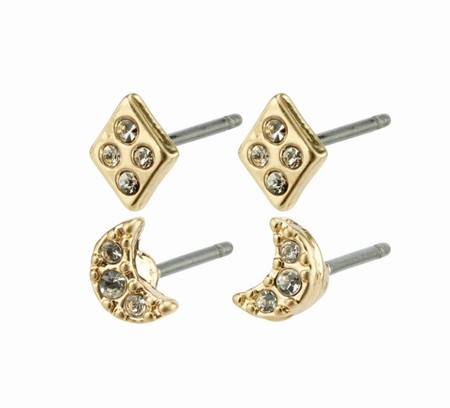 Pilgrim Earrings Lucille Gold